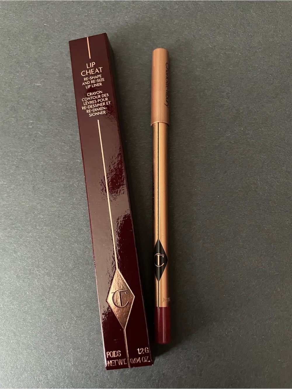 Charlotte Tilbury Lip Cheat Lip Liner — Deep Berry Shade